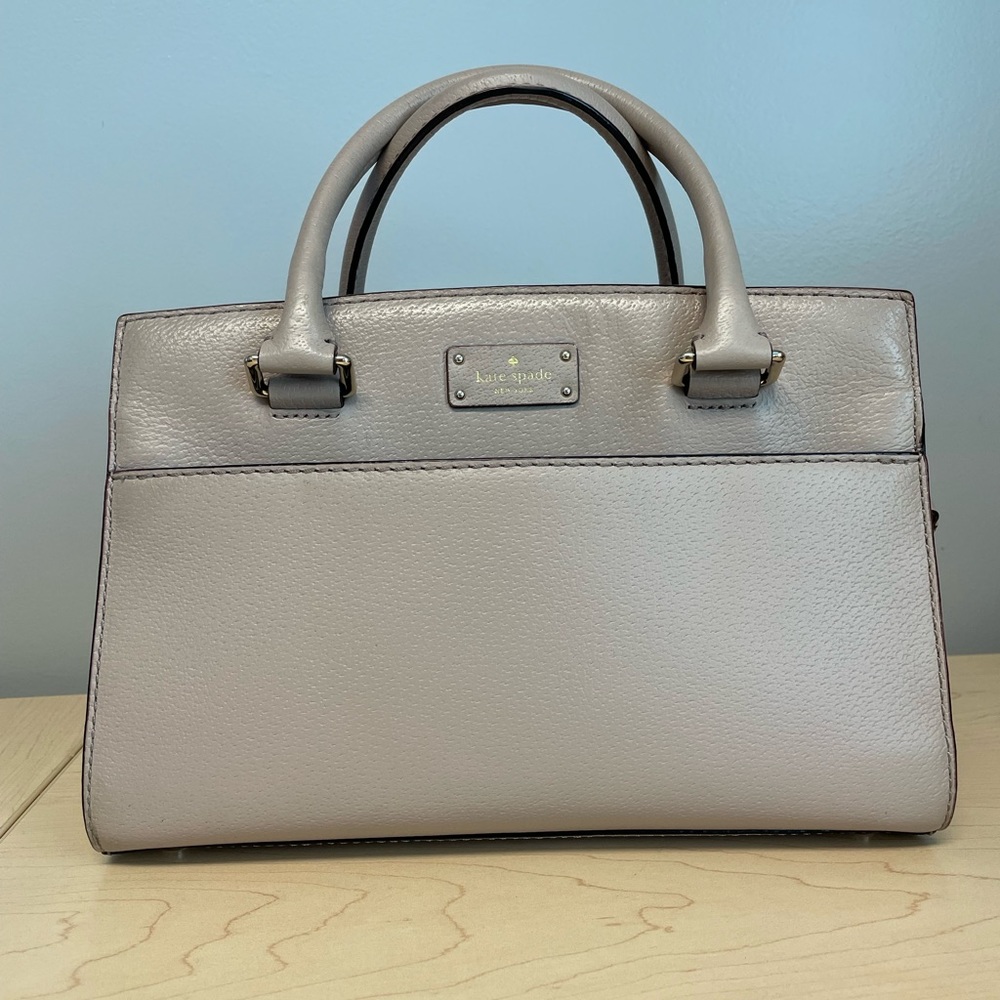 Tan Kate Spade handbag